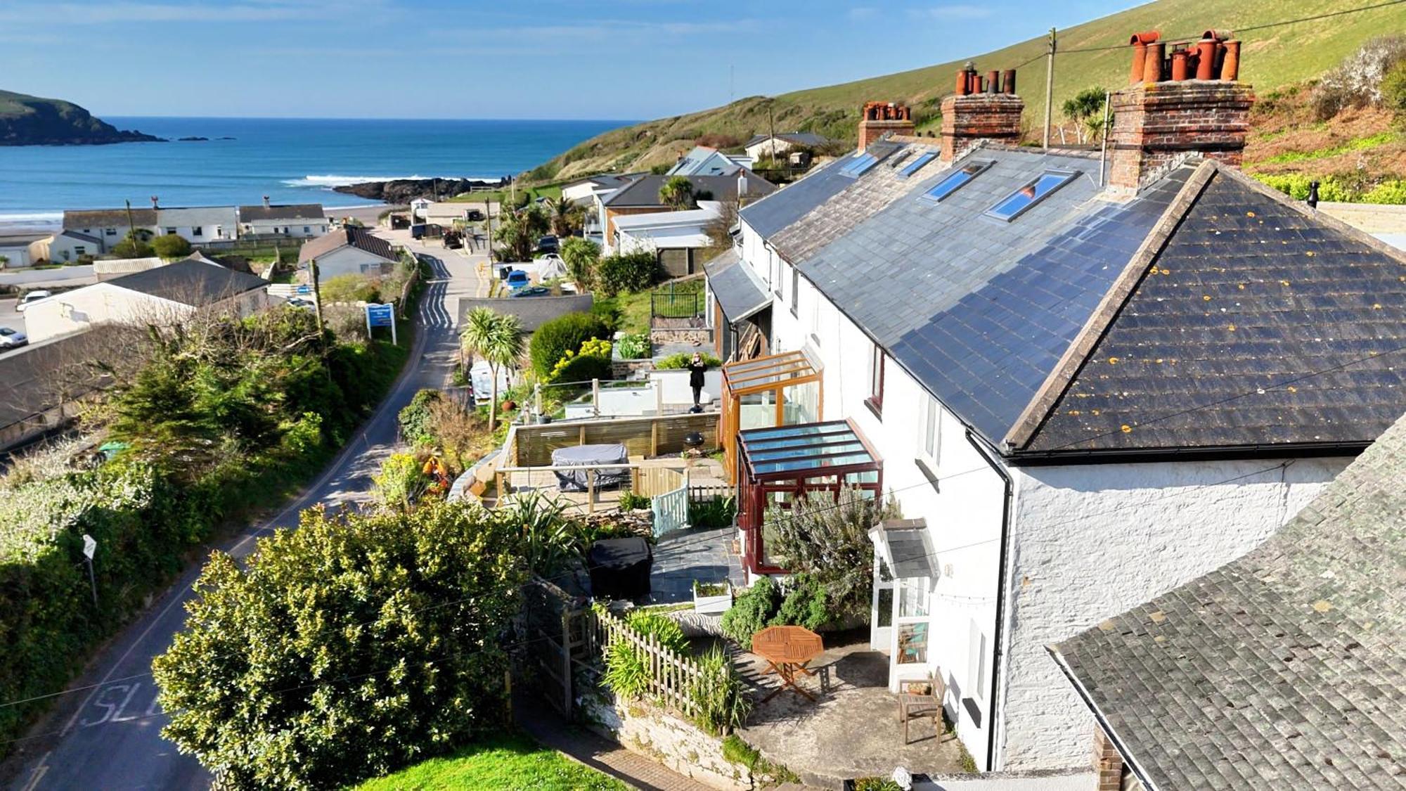 Cosy Beachside Cottage Bigbury Экстерьер фото